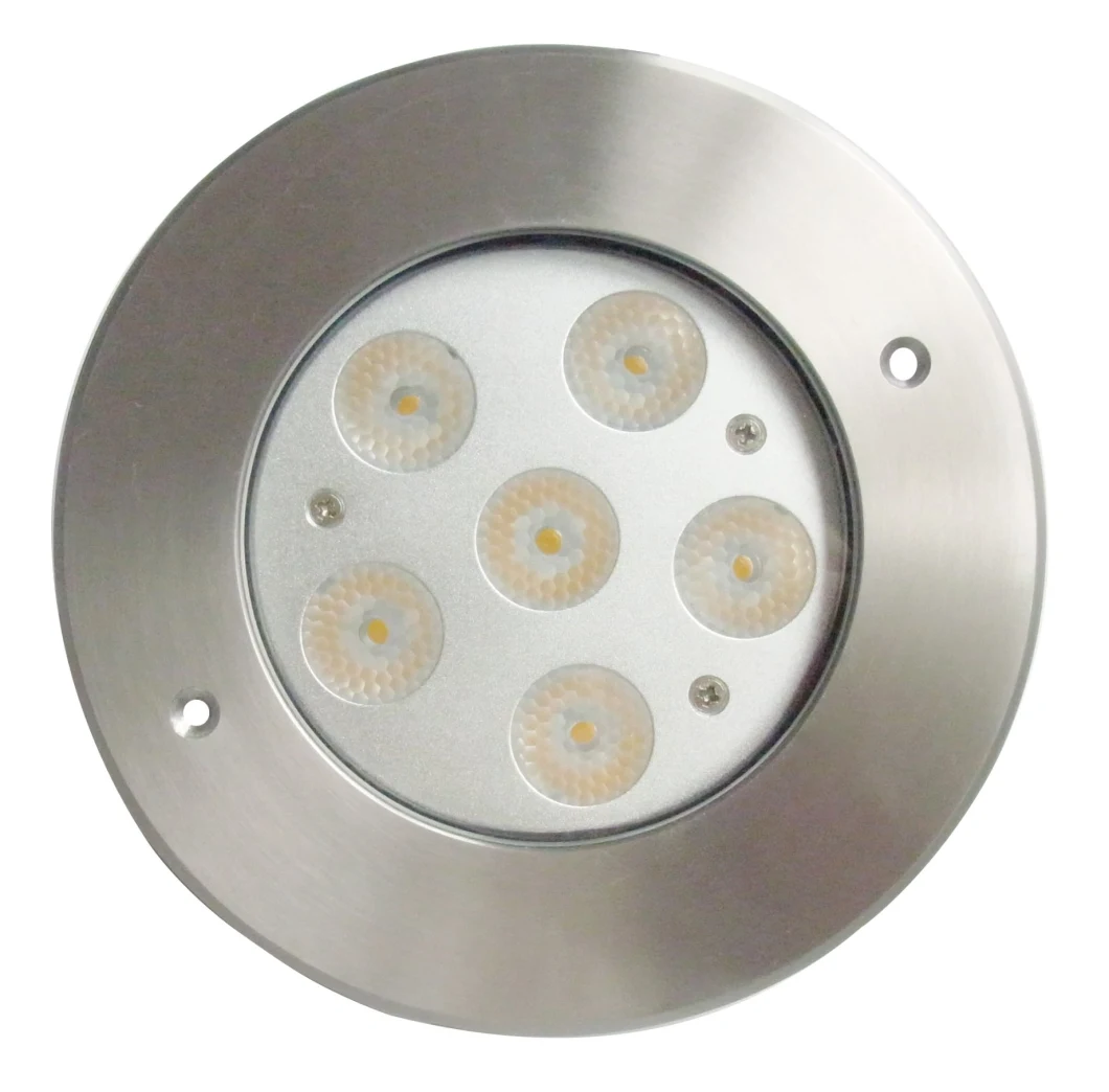 6X3w RGB 3 in 1 Color IP67 LED Underground Floor Lighting Landscape Lighting