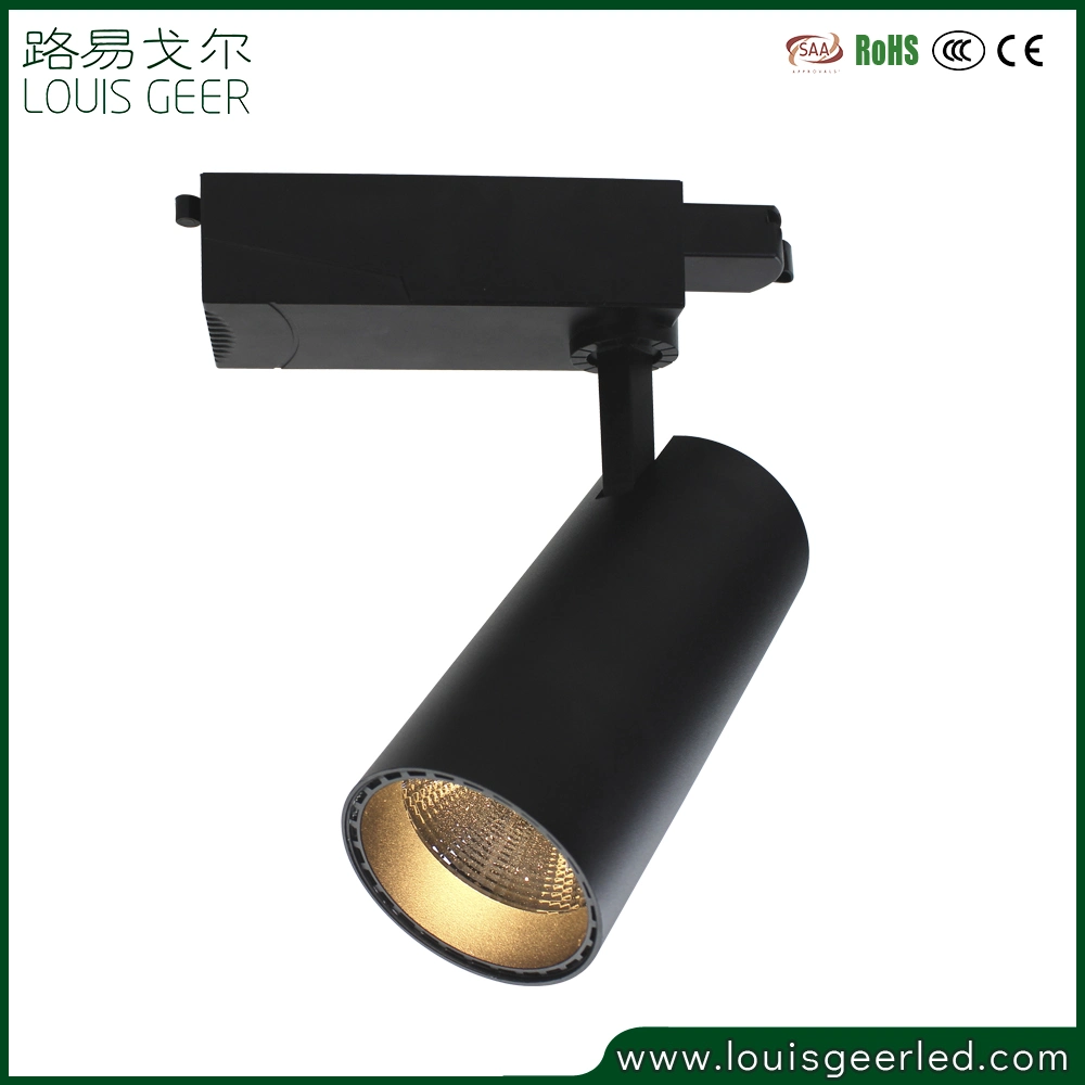 All-Directions Rotatable Black LED Spot Lighting COB 25W LED Track Light
