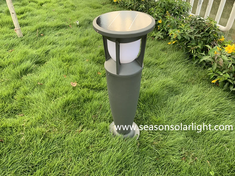 High Lumen LED Landscape Solar Powered Outdoor Garden Lights with Warm+White LED Lights
