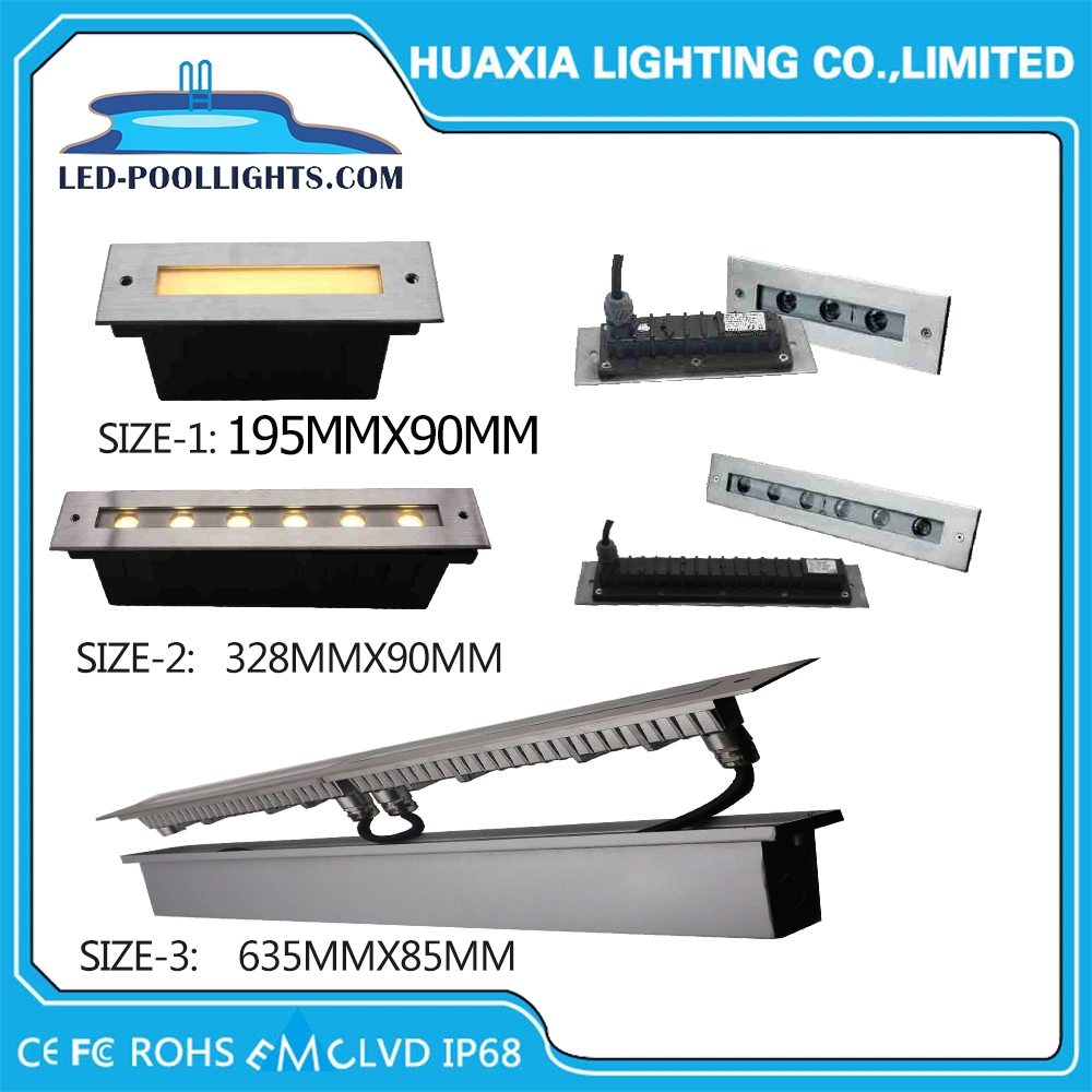 9W/18W/48W DC24V High Power LED Underwater Lighting for Pool