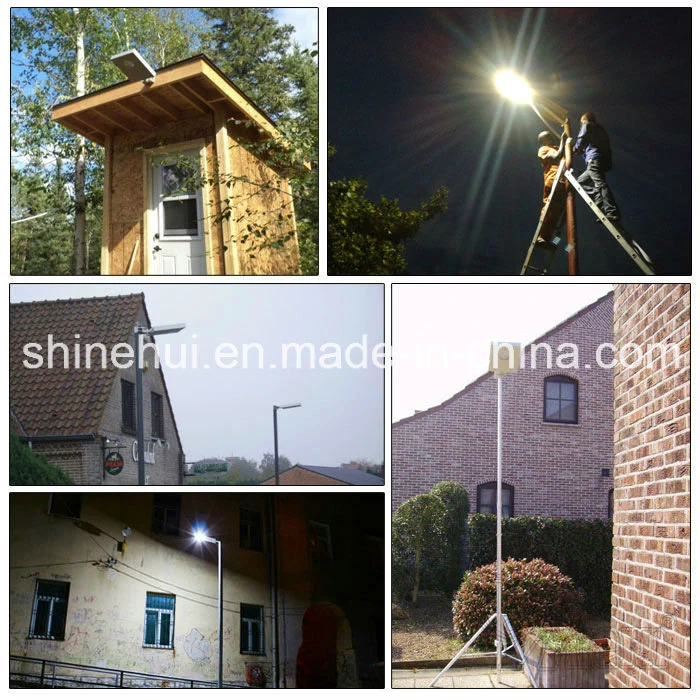 IP65 Waterproof Outdoor Lamp Lighting Integrated Street Light Solar Panel LED Street Lights for Garden