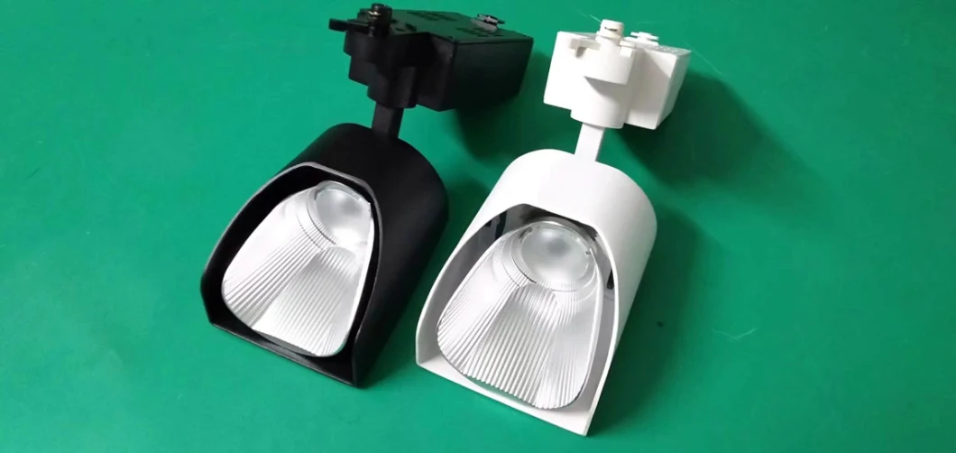20W 30W Shovel Shaped LED Track Light for Shop LED Track Spotlight LED Track Lights LED Track Lighting LED Track Spot Lighting Rotable CREE COB LED Track Light