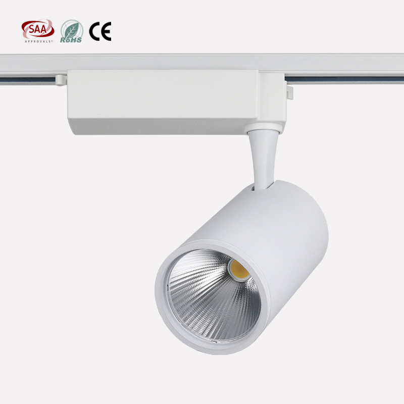 Commercial Interior Lighting CREE High CRI Lighting 12W 15W COB LED Track Light for Gallary Museum