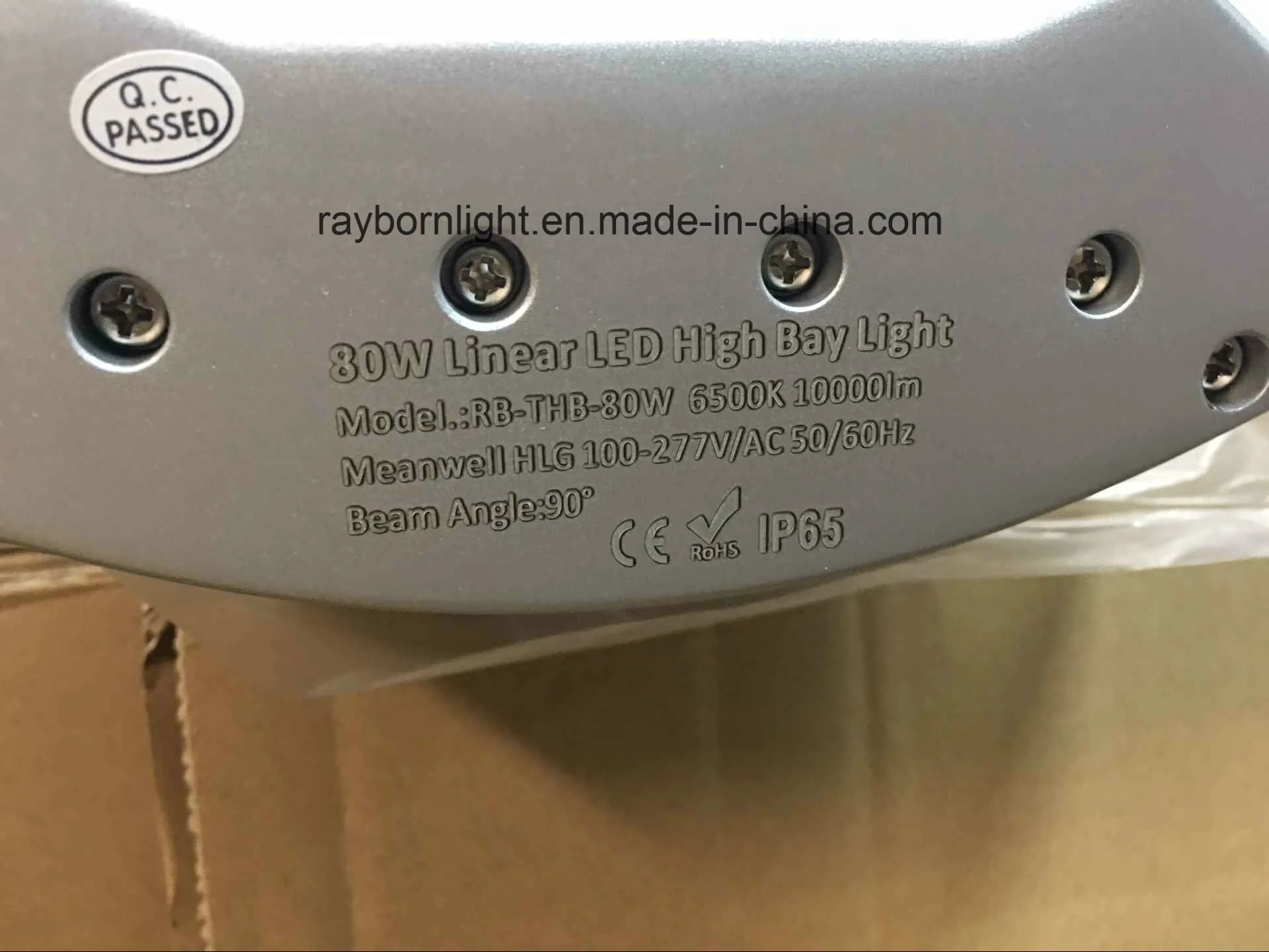 200W SMD IP65 Waterproof Ceiling Mount Linear Lighting Fixture LED Linear High Bay Light