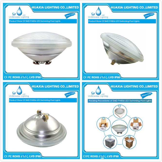 IP68 18W 24W 35W LED Underwater Lighting PAR56 Swimming Pool Light