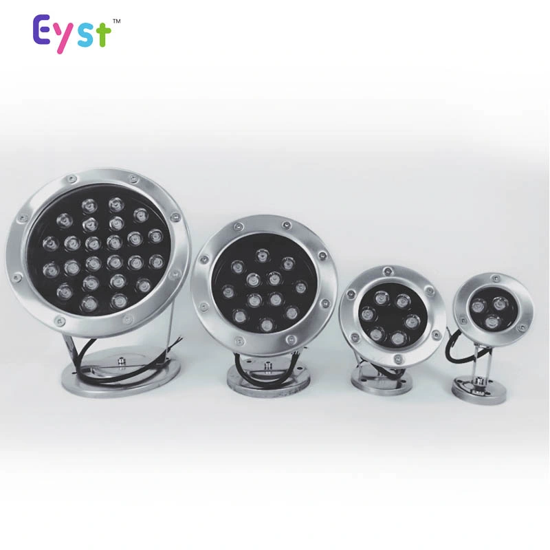 China Supplier High Quality Monochrome Stainless Steel IP68 LED Underwater Lighting
