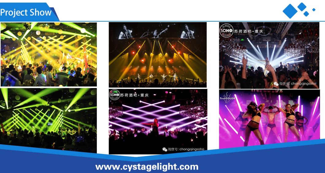 Professional Show/Stage Lighting 280W 10r Beam/Spot/Wash Moving Head Lighting