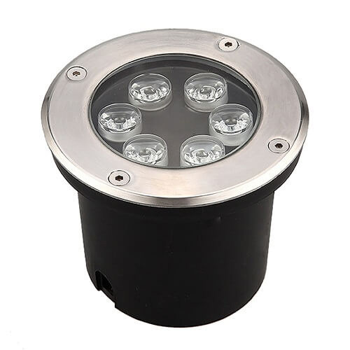 Recessed Floor Round LED Deck Garden Inground Buried Underground Light