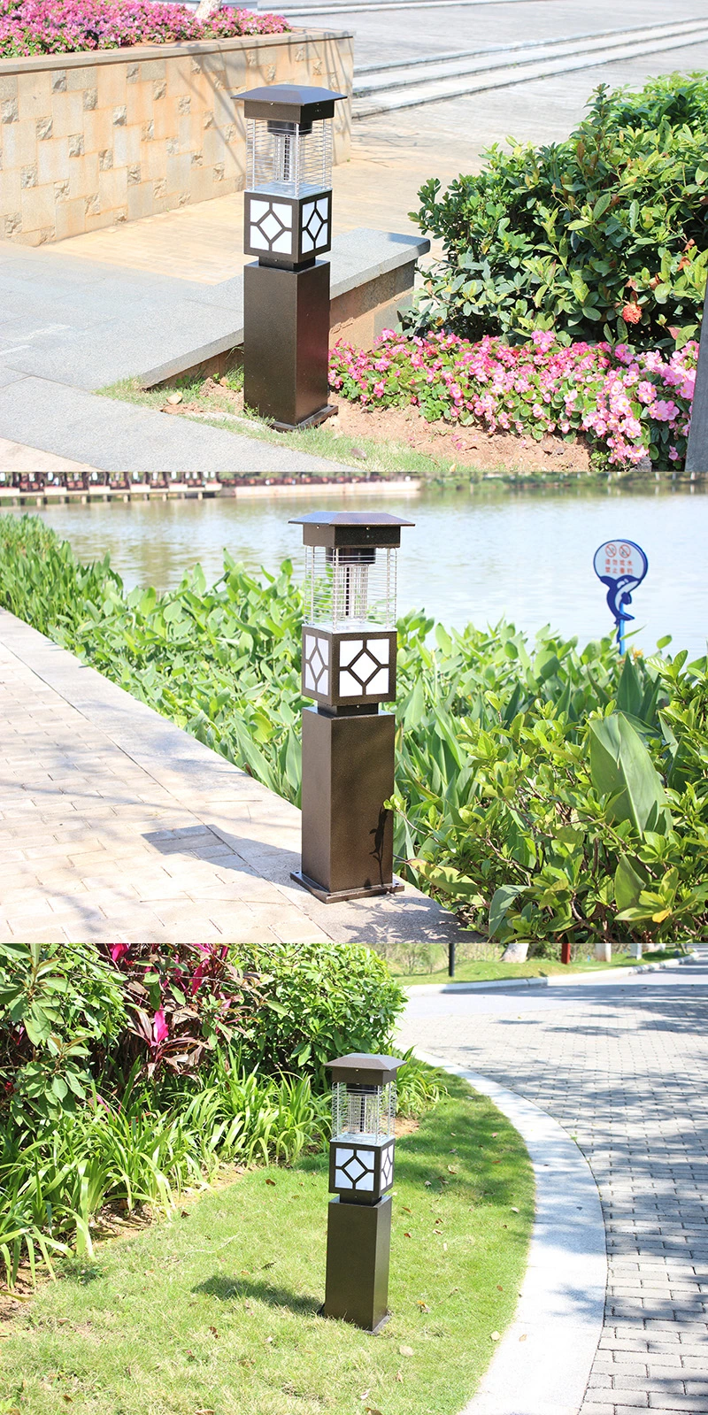 Outdoor Mosquito Killer Lamp UV Lights Bug Zapper UV Lamp Trap Flying Insect Traps Night Light