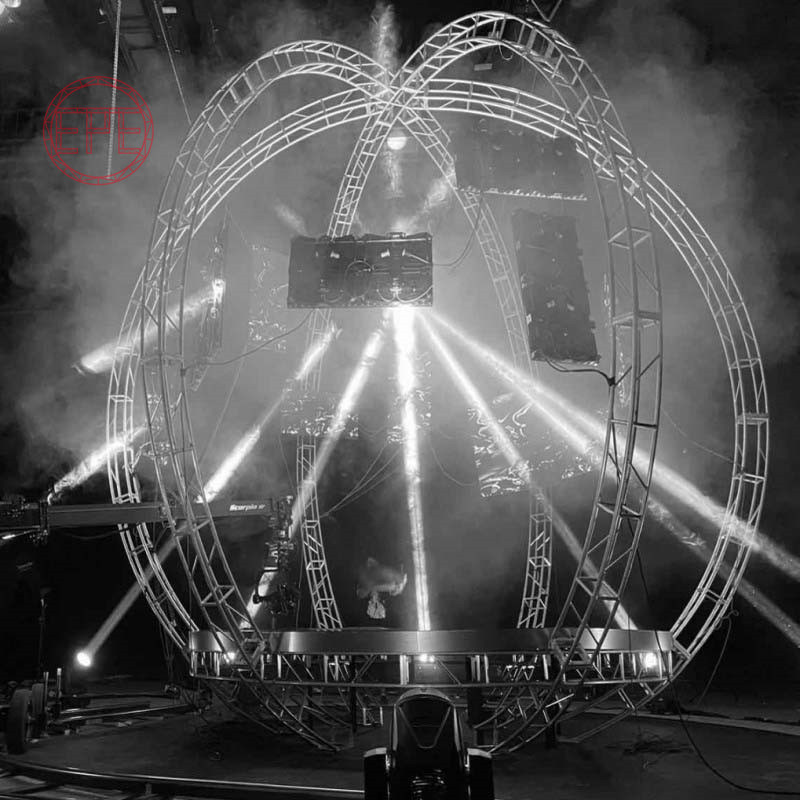 Design Lighting Exhibition Concert Arch Support Aluminum Stage Truss