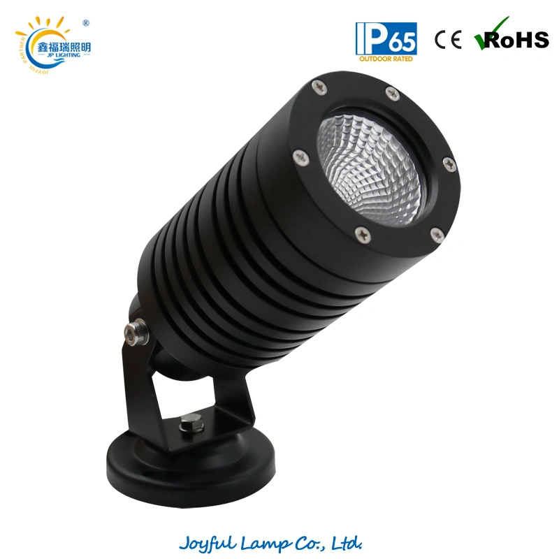 Aluminum Outdoor LED Spot Light LED Dome Light 14W COB LED Projector Light DC24V LED Garden Spot Light Landscape Light with Anti-Glare Cover Optional