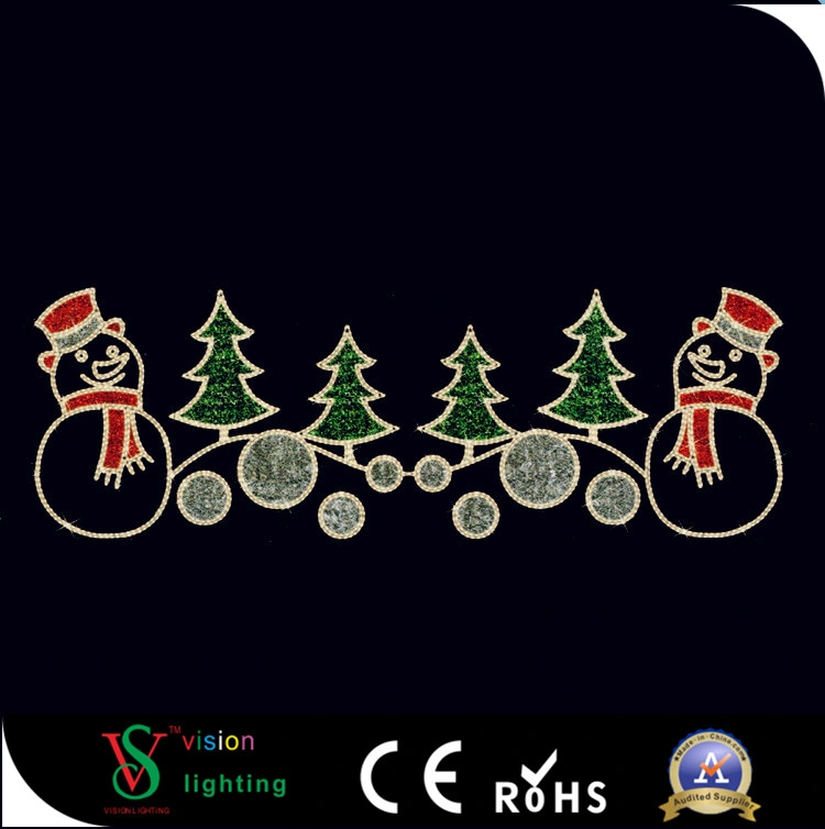 Christmas lights and decoration pattern design lighting