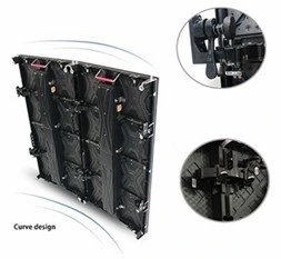 P2.97mm 500X500mm Cabinet Indoor Rental LED Display Screen For Stage Backlighting, Indoor Portable Rental LED Screen Panel For Night Club