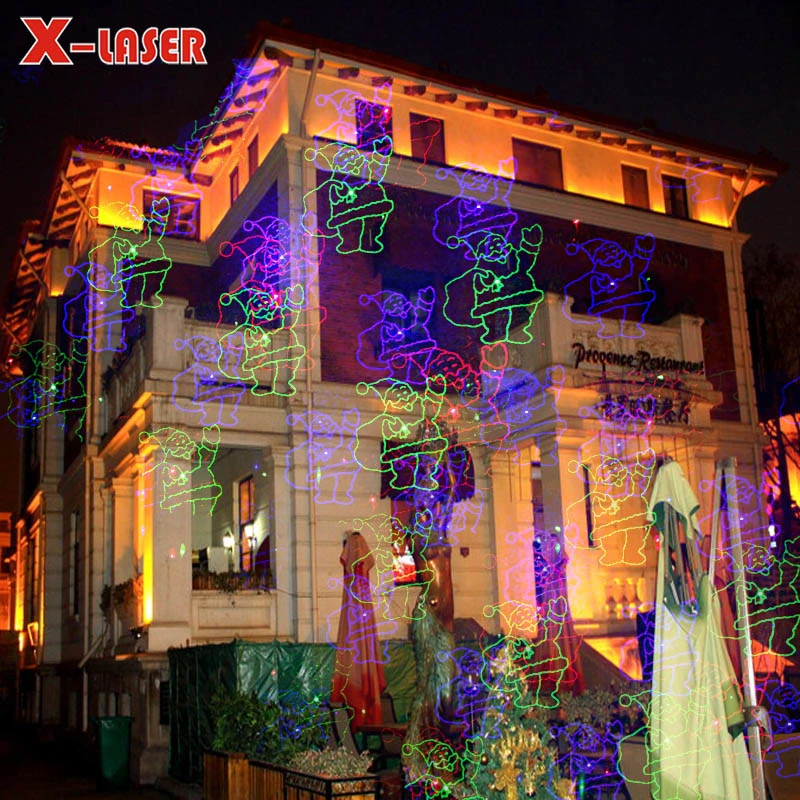 Christmas Lights Outdoor Decorative Lights Laser Lights Garden Landscape Party Projector