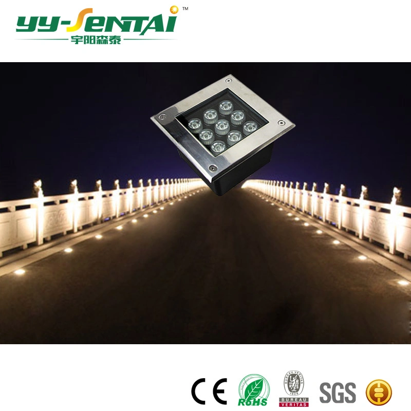 Square LED 24W IP65 Waterproof LED Underground Light