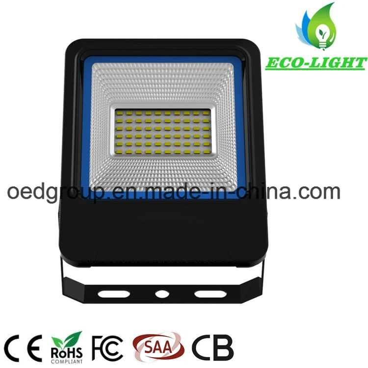 IP66 Outdoor Waterproof Architectural Lighting 85-265V 30W RGB SMD LED Flood Light