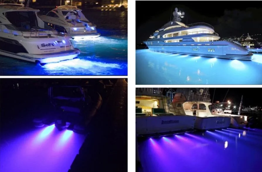 Multi Color IP68 36W 316ss Outdoor LED Underwater Lighting