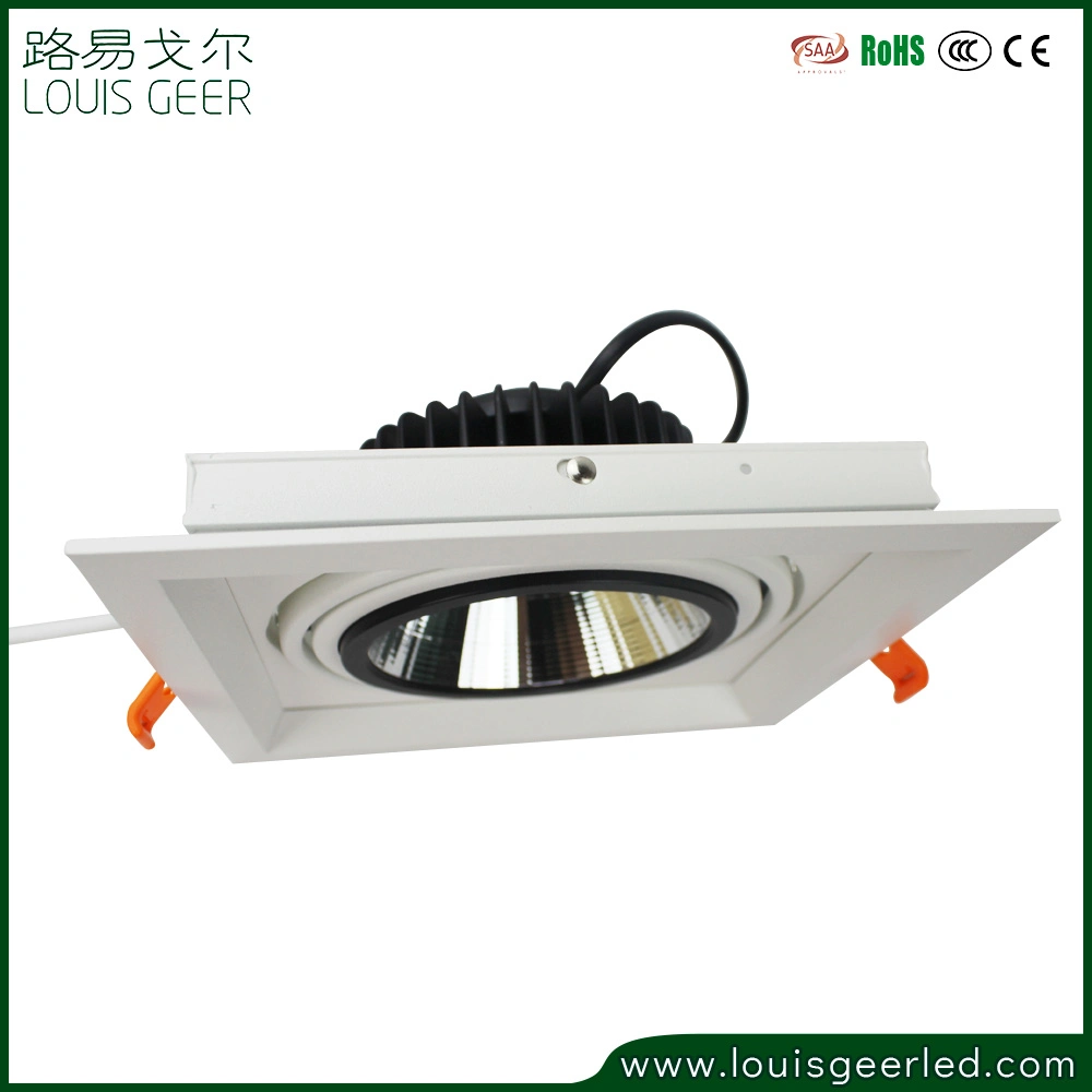 CE RoHS Certificate 12W LED Lighting Adjustable Rotatable LED Downlight for Commercial Lighting