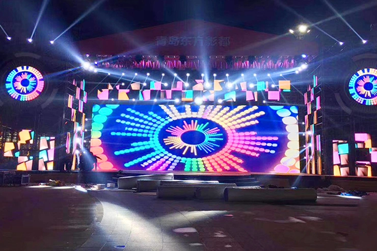 P3.9mm Spider Series 500X500mm Indoor Rental LED Display Screen for Stage Back Ground Lighting, Indoor Portable Rental LED Screen Panel for Night Club