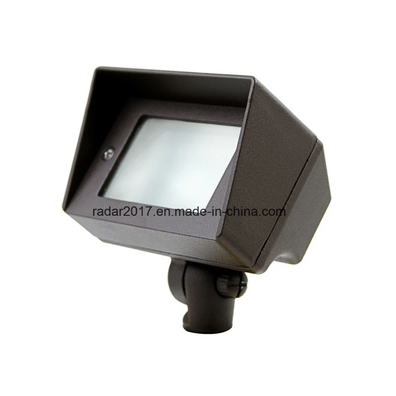 Black/Bronze Finish 12V AC DC Landscape Lighting Fixtures LED Flood Lights