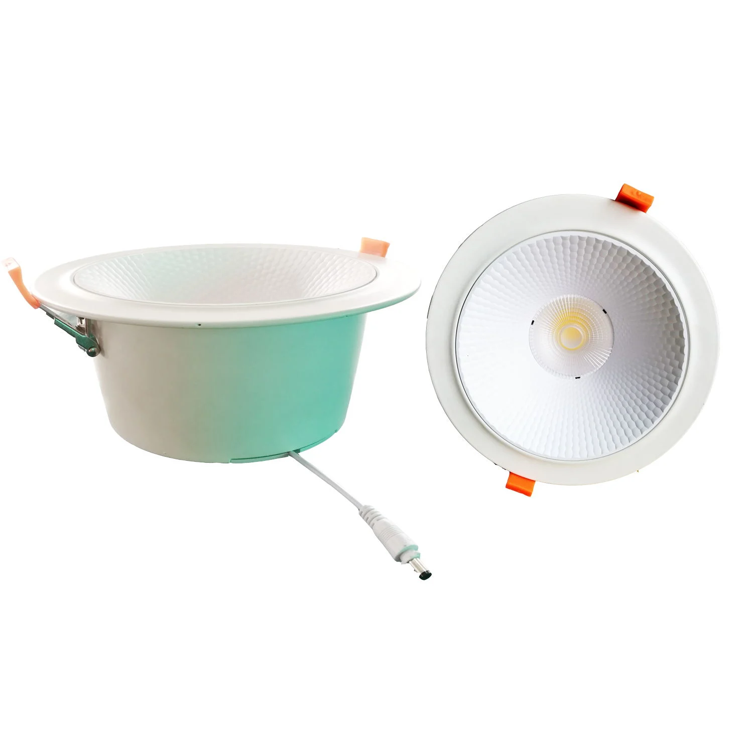 Die Casting Commercial LED Lighting CREE COB10~50W LED Downlight