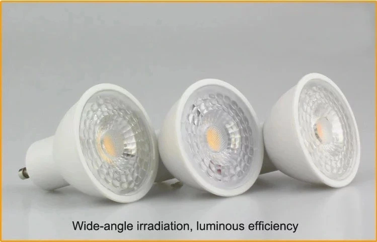Ce UL Saso Remote Control 5W COB GU10 LED Spotlight Bulb Made in China for Home & Business Exterior Lighting From Best Distributor Factory