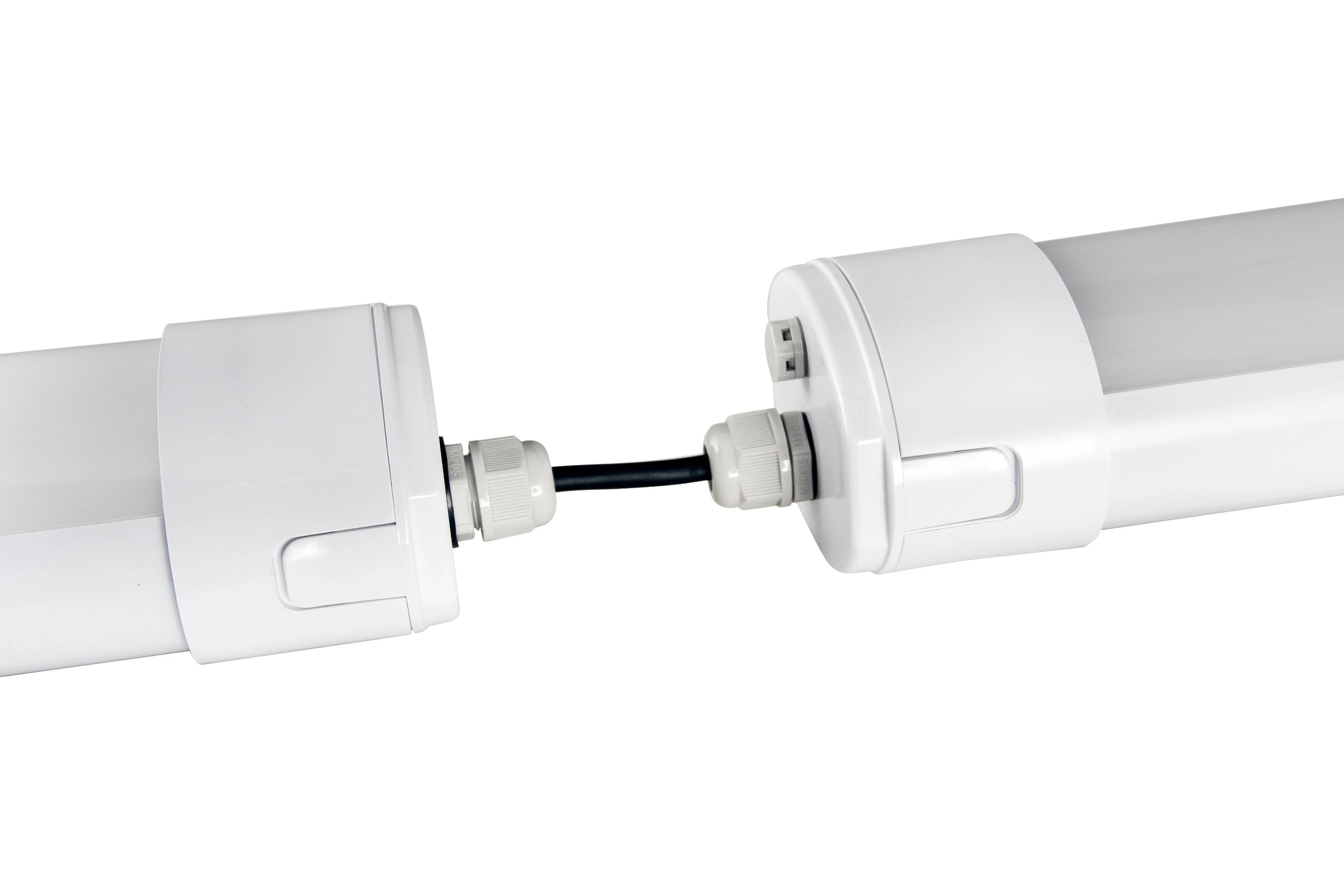 Flicker Free 600mm 2FT 30W 130lm LED Tri-proof Linear Lighting Fixture with 1-10V Dimmable