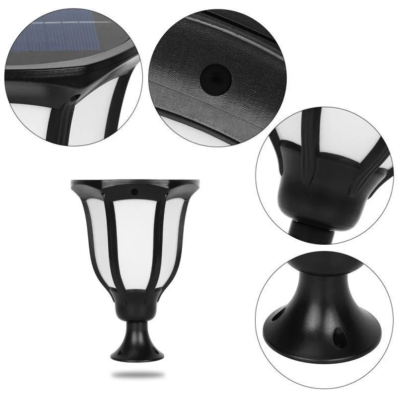 Zj Multi Color Dusk to Dawn Auto on/off Decorative Landscape Lights Retro Lights Waterproof Outdoor Solar Garden Light