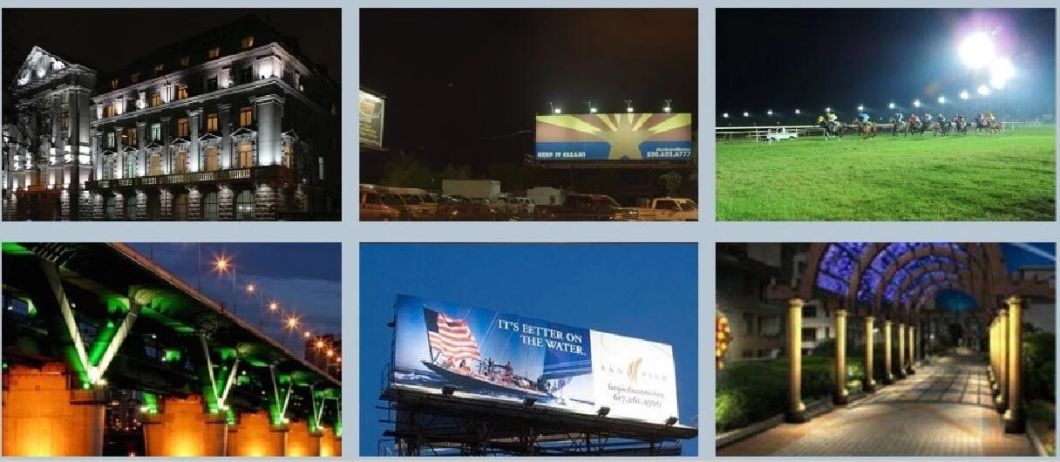 5 Years Warranty Meanwell Driver LED Outdoor Spot Light Industrial Dusk to Dawn Floodlight 200W Flood Lighting