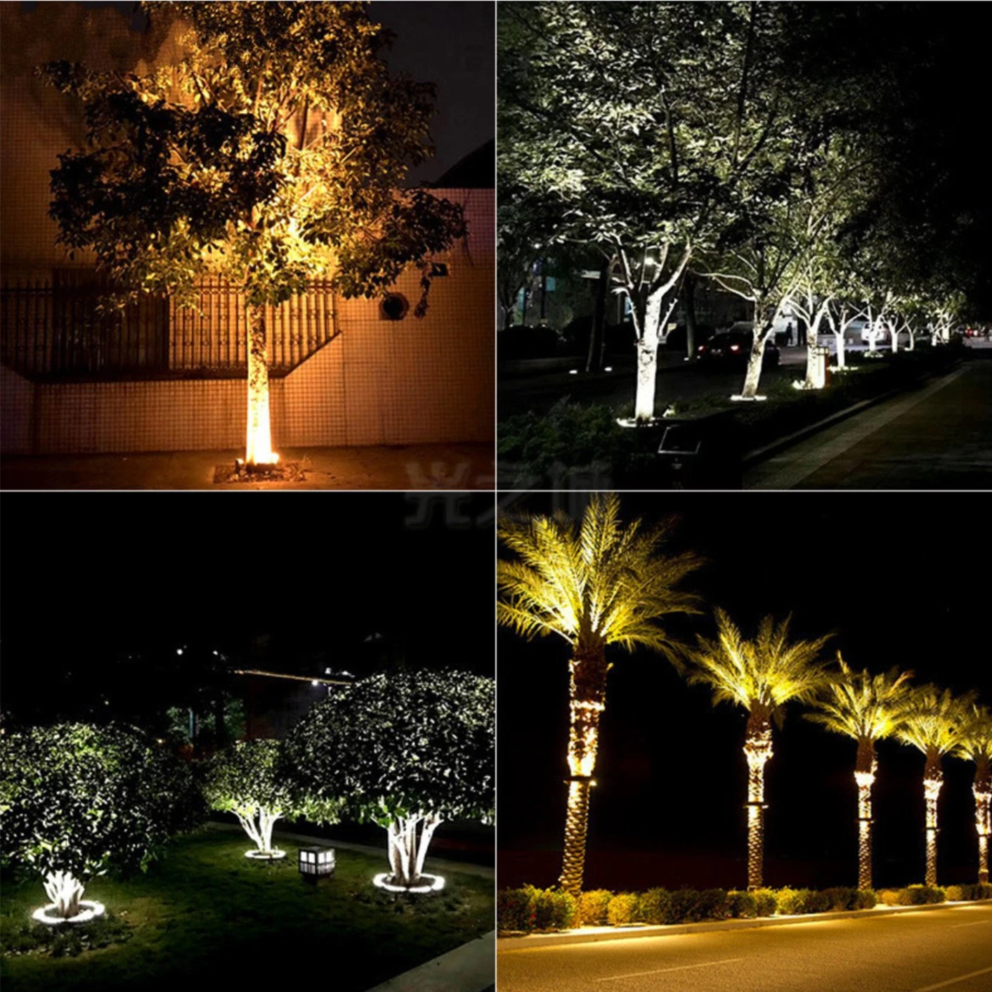 LED tree light, chain light, flood light, flood light, tree light, Roman column light, park villa, external control 12W module