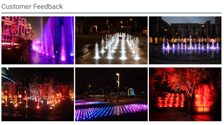 High Lumen Waterproof Outdoor Ground Light Deck Lighting LED Underground Projector Lights