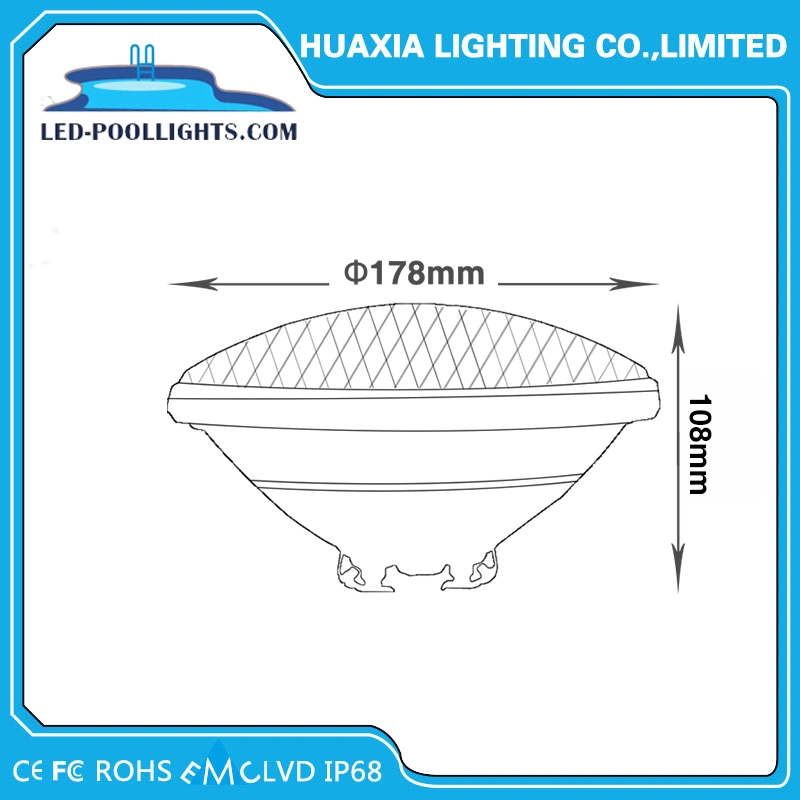 IP68 Stainless Steel LED Pool Light LED Underwater Light