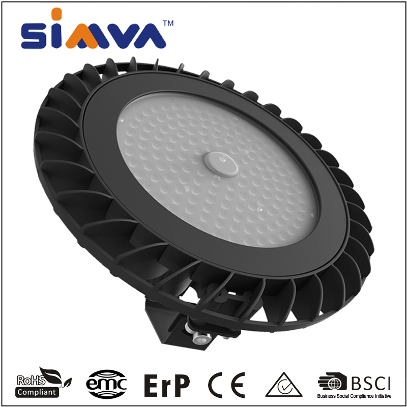 Simva LED Lighting LED High Bay Light 100W 14000lm Indoor Lighting Outdoor Lighting 3000-6500K