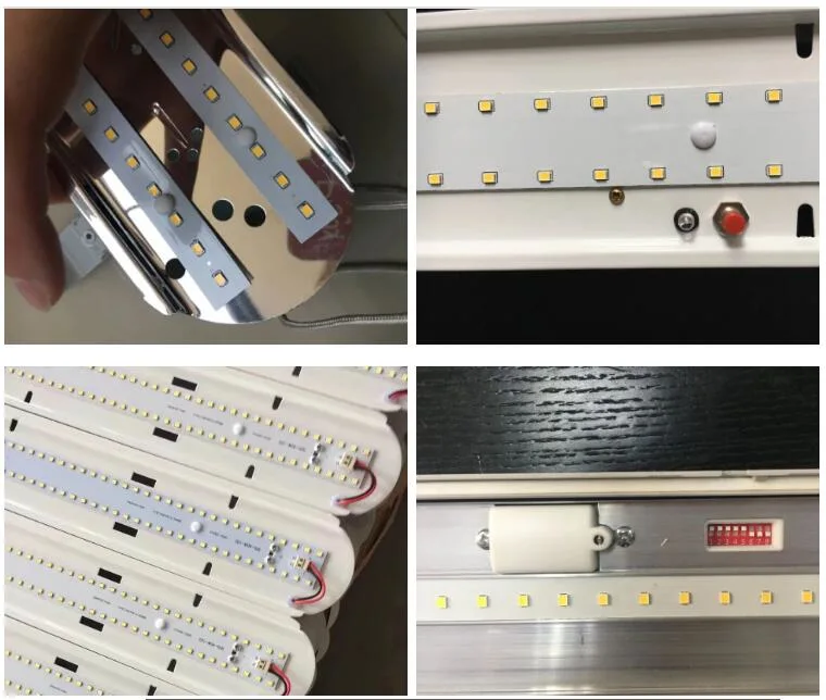 LED Tri-Proof Lighting Fixtures Waterproof Outdoor Light Packing Lot Supermarket Warehouse LED Lighting Tunnel Light