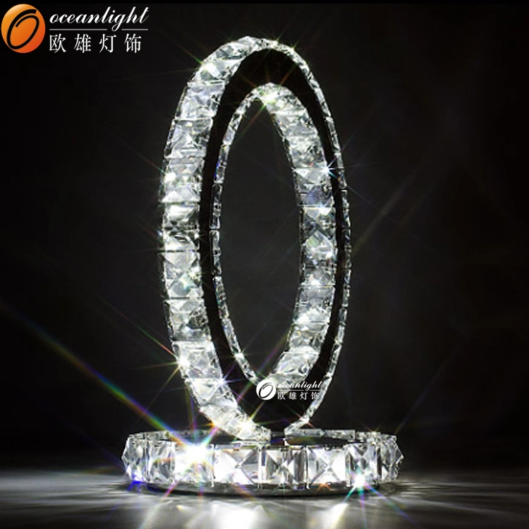 Contemporary LED K9 Crystal Reading Lamp Study Lights Table Lighting Om9049