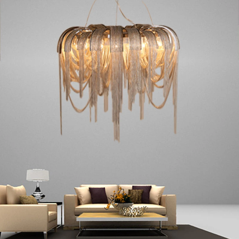 Antique Chain Chandelier Chandelier Lighting Hotel Project Lighting (WH-CC-09)