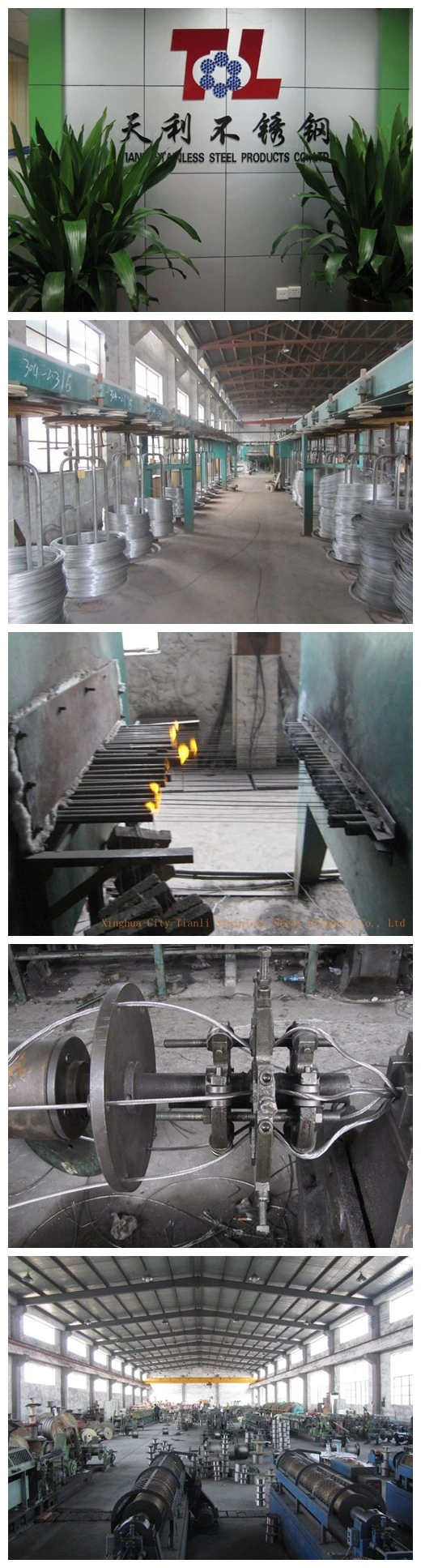 Marine Grade Stainless Steel Wire Rope SS316 7X19
