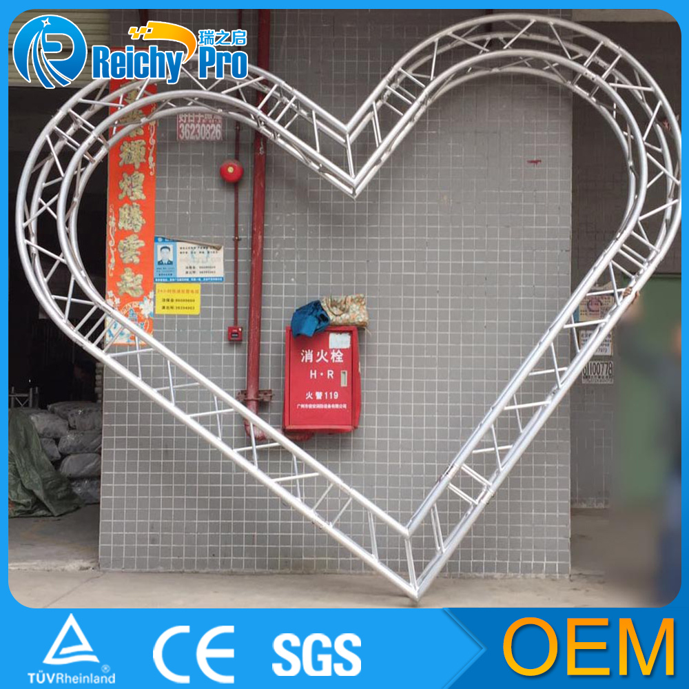 Cheap Price Round Curved Circular Ground Support Aluminum Truss Stand