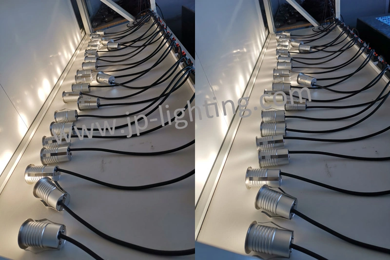 IP67 1W 2W 3W LED Inground Light Buried Step Light RGB LED Deck Light Asymmetrical LED Unground Light with Frosted Glass/Honeycomb Louver Optional