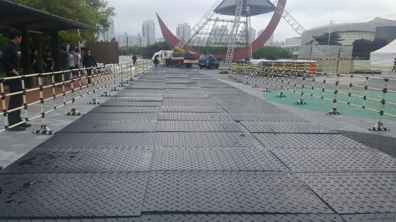 Commercial Ground Access Mat System, Construction Ground Mats