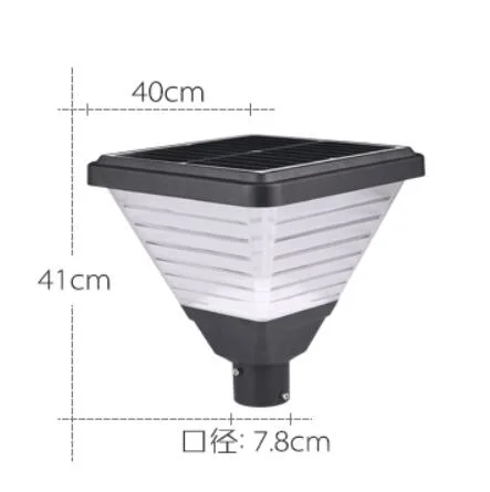 New Design Outdoor LED Lamp IP65 LiFePO4 Battery Solar Lawn Garden Lights