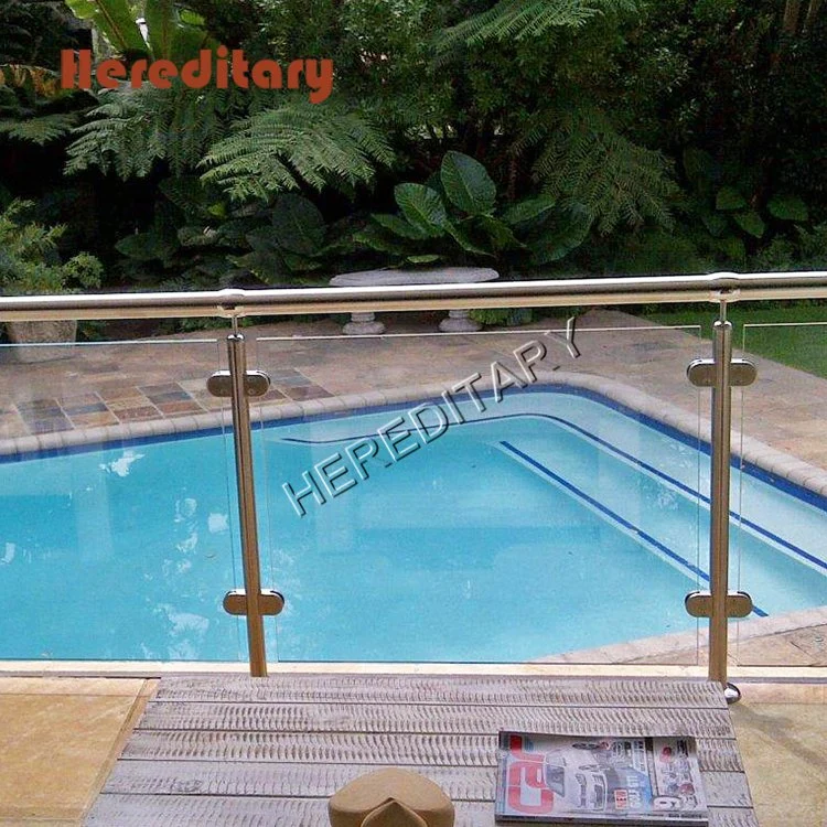 Australian Standard Stainless Steel Marine Grade Balcony Glass Railing