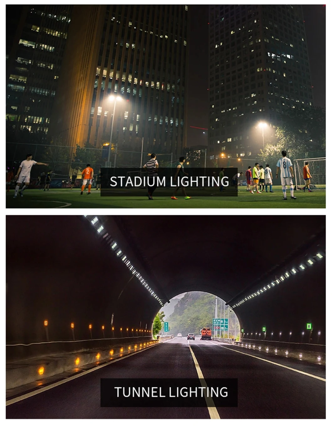LED Flood Light Outdoor Landscape Lighting LED Projection Lamp LED Industrial Lighting
