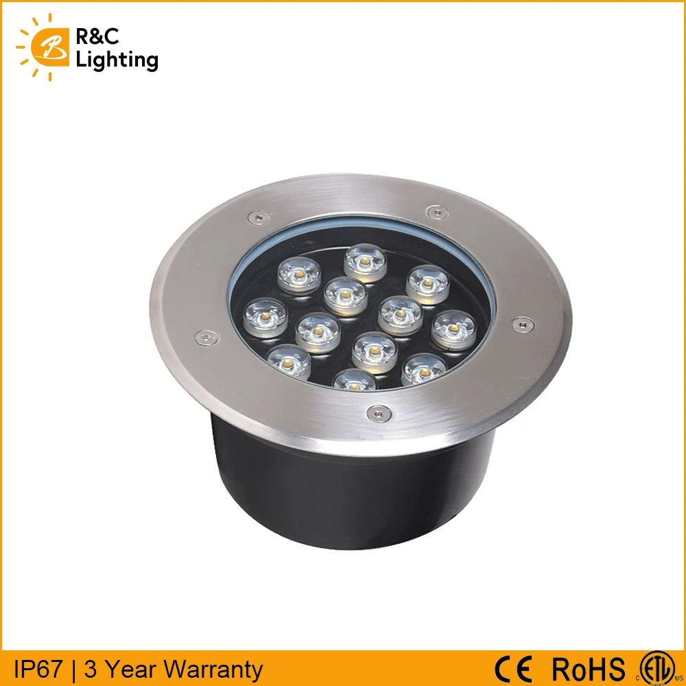100-240V Underground IP68 Waterproof Landscape LED Well Light