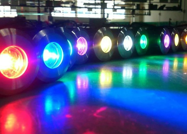 LED High Power Underwater Spotlights Park Pool Square Fountain Lights Waterproof Colorful 7W LED Underwater Lights for Pool