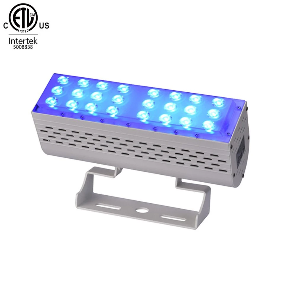 IP67 Outdoor Lighting Waterproof DMX Controlled RGB RGBW 50W LED Flood Light for Outdoor Decorative Lighting