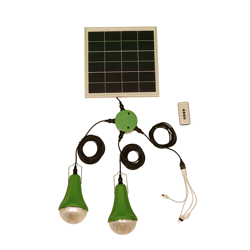 Solar Indoor Home Lighting System 15W 30W Solar Lighting Kit with 3LED Sre-88g-3