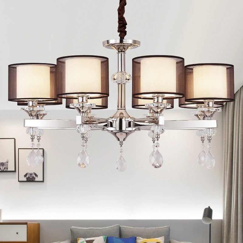 Contemporary Style Chandelier with Lamshade for Indoor Home Lighting (WH-MI-39)