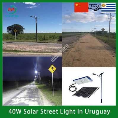 3years Warranty 24V 40W High Lumen Power Road Design Lighting Solar LED Street Light