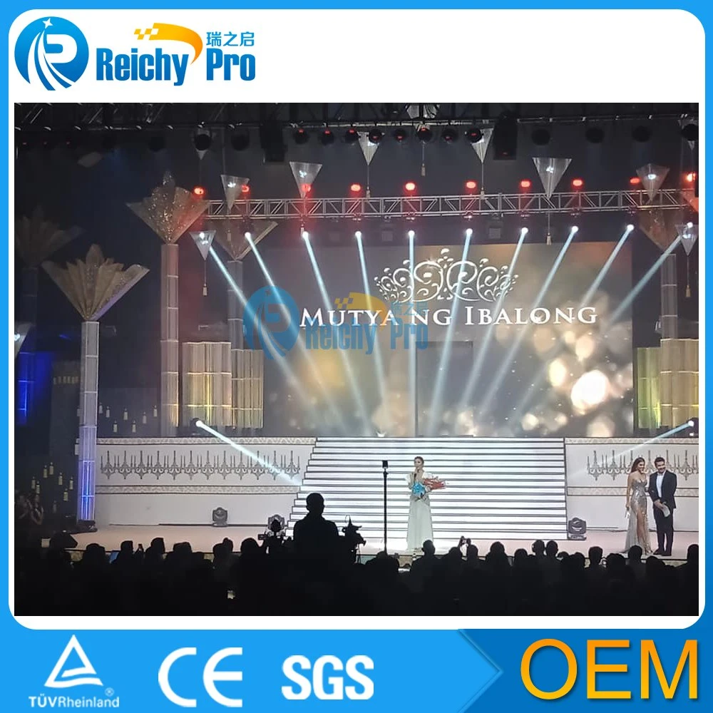 cheap price round curved round ground support aluminum truss